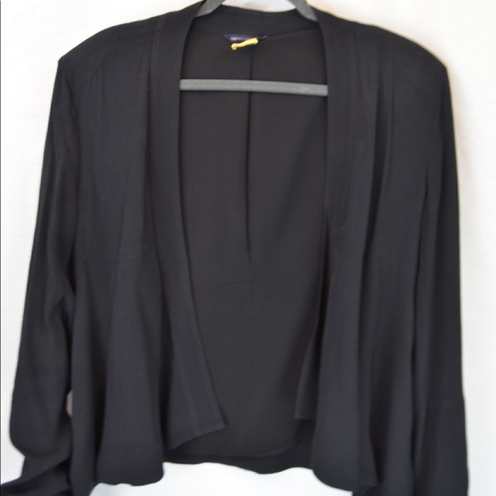 French Connection Women’s black blazer 3/4 sleeve